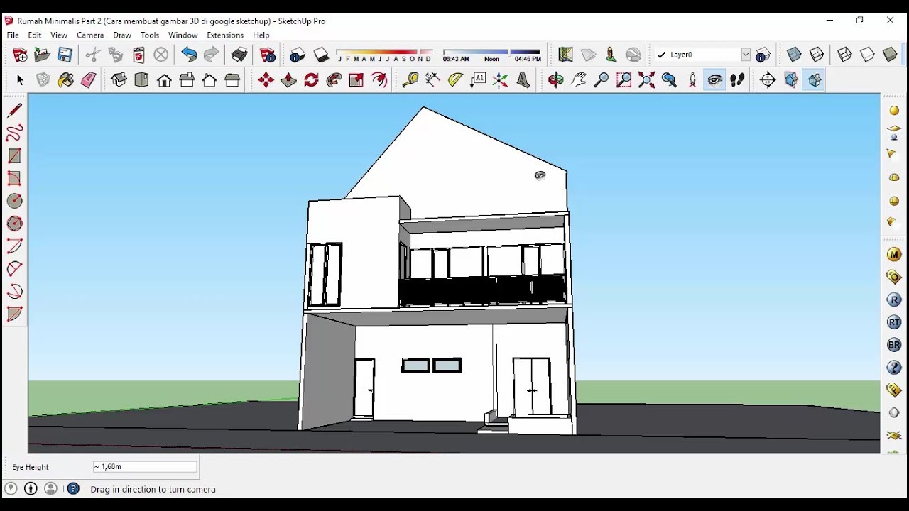 Detail Membuat Rumah Dengan Google Sketchup Nomer 4