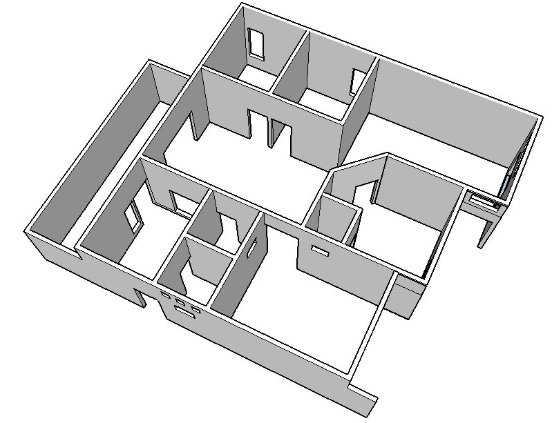 Detail Membuat Rumah Dengan Google Sketchup Nomer 34