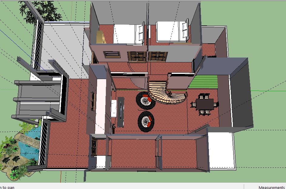 Detail Membuat Rumah Dengan Google Sketchup Nomer 39