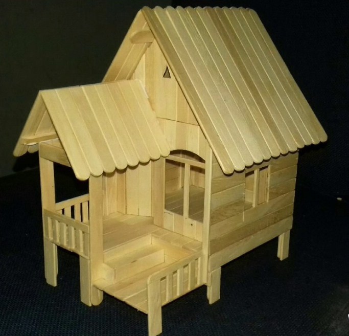 Membuat Rumah Dengan Stik Es Krim 52+ Koleksi Gambar