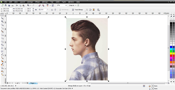 Detail Membuat Siluet Dengan Corel Nomer 5