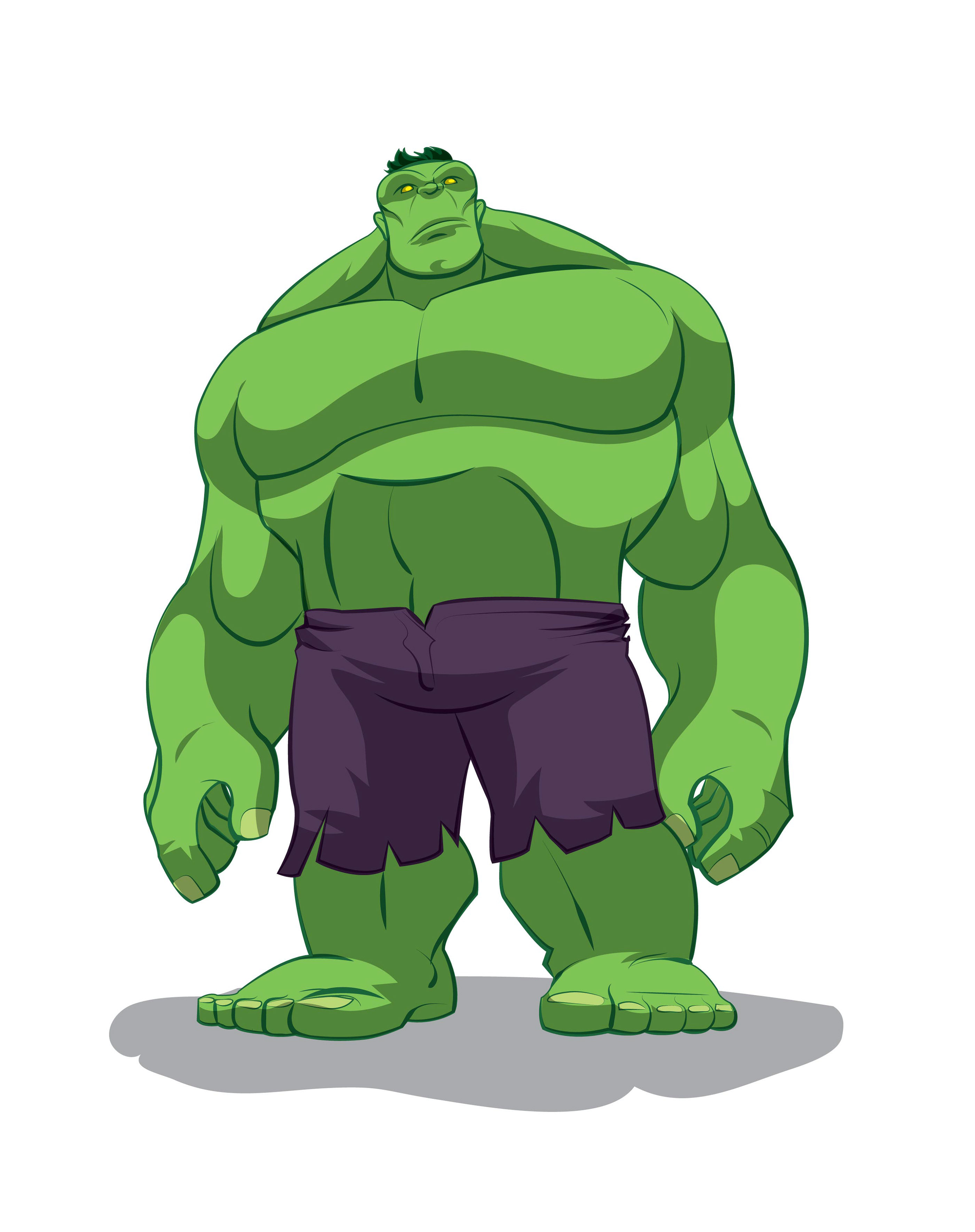 Detail Pics Of The Hulk Cartoon Nomer 20