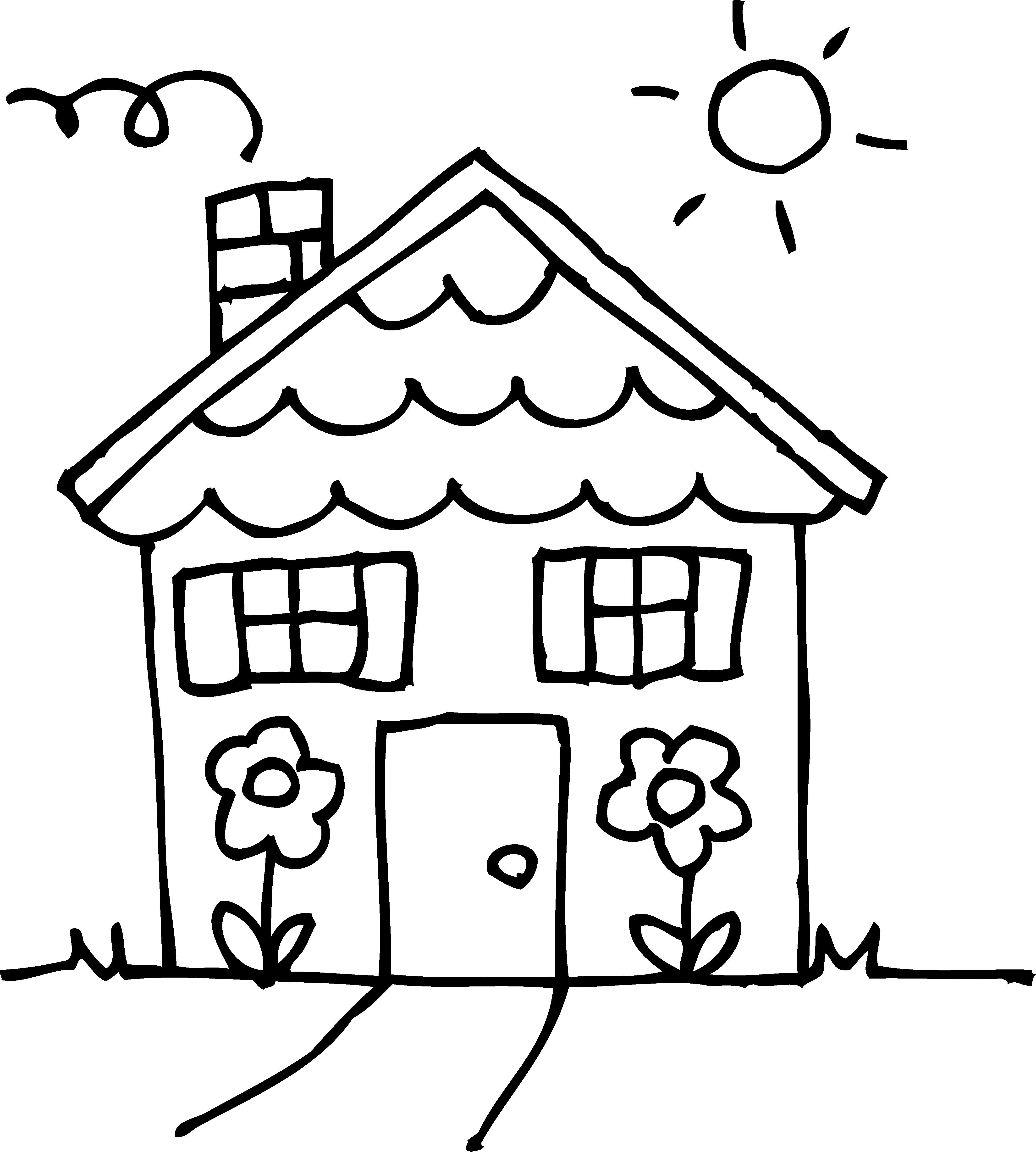 Detail Picture Clipart Black And White Nomer 8