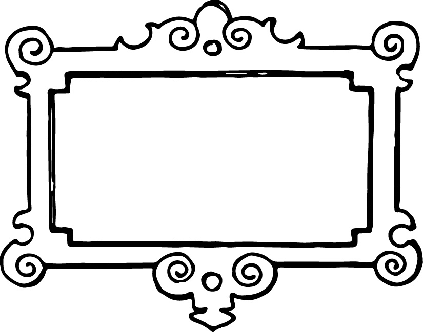 Detail Picture Frame Clipart Nomer 20