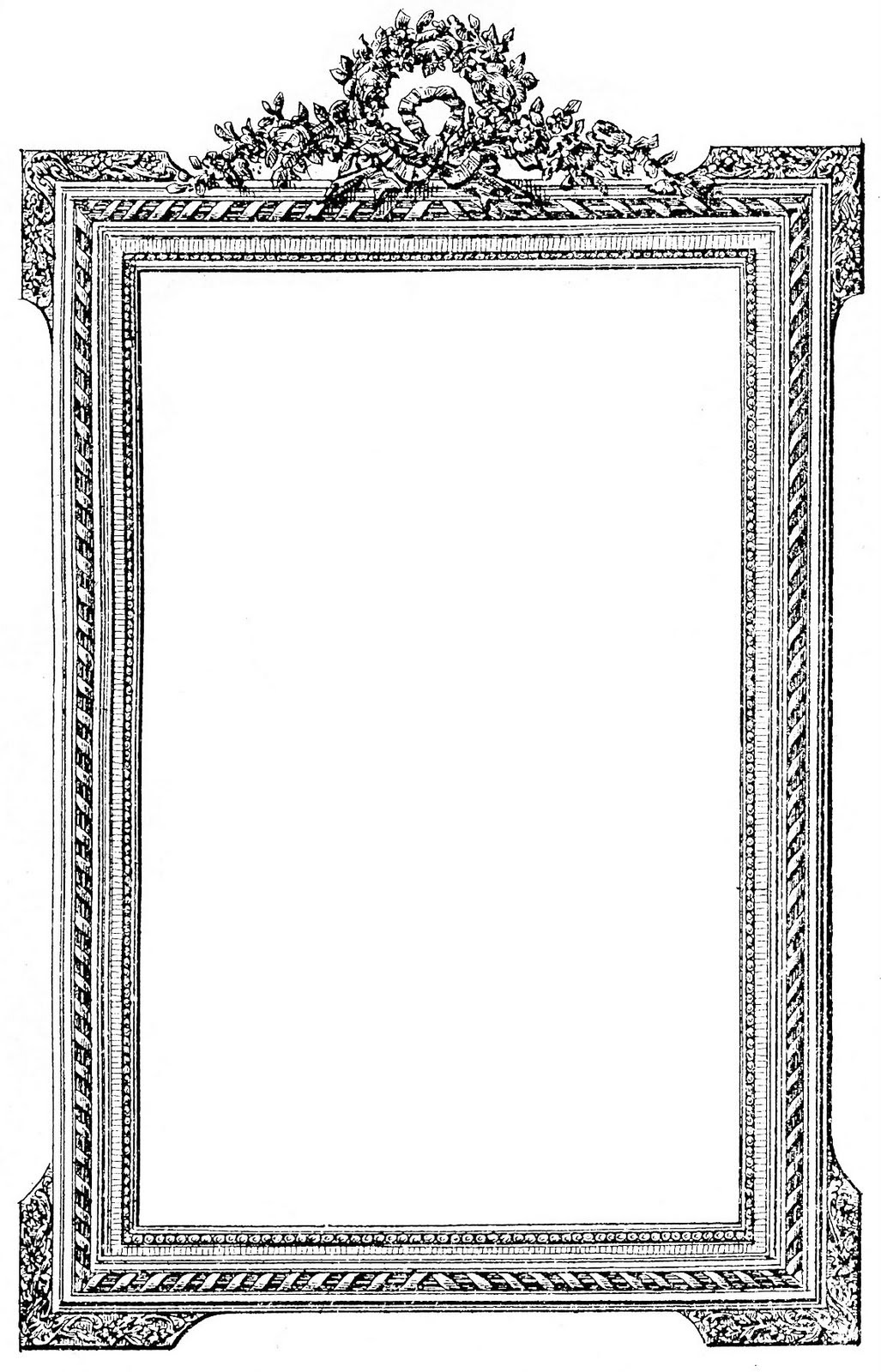 Detail Picture Frame Clipart Nomer 8