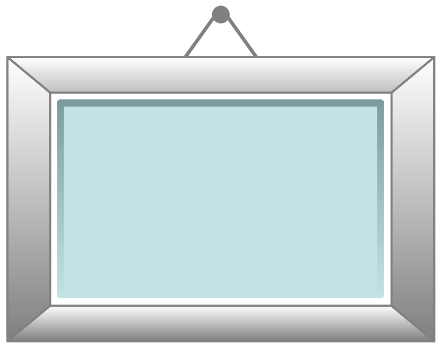 Detail Picture Frame With Picture Clipart Nomer 9