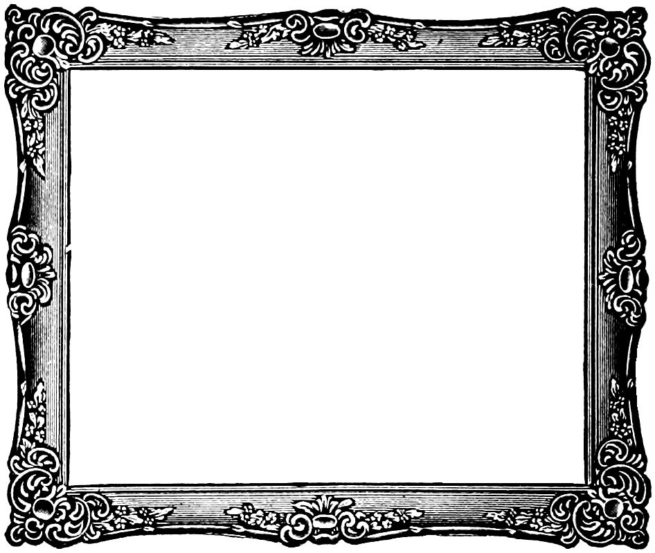 Detail Picture Frame With Picture Clipart Nomer 4