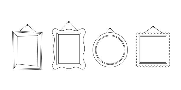 Detail Picture Frame With Picture Clipart Nomer 35