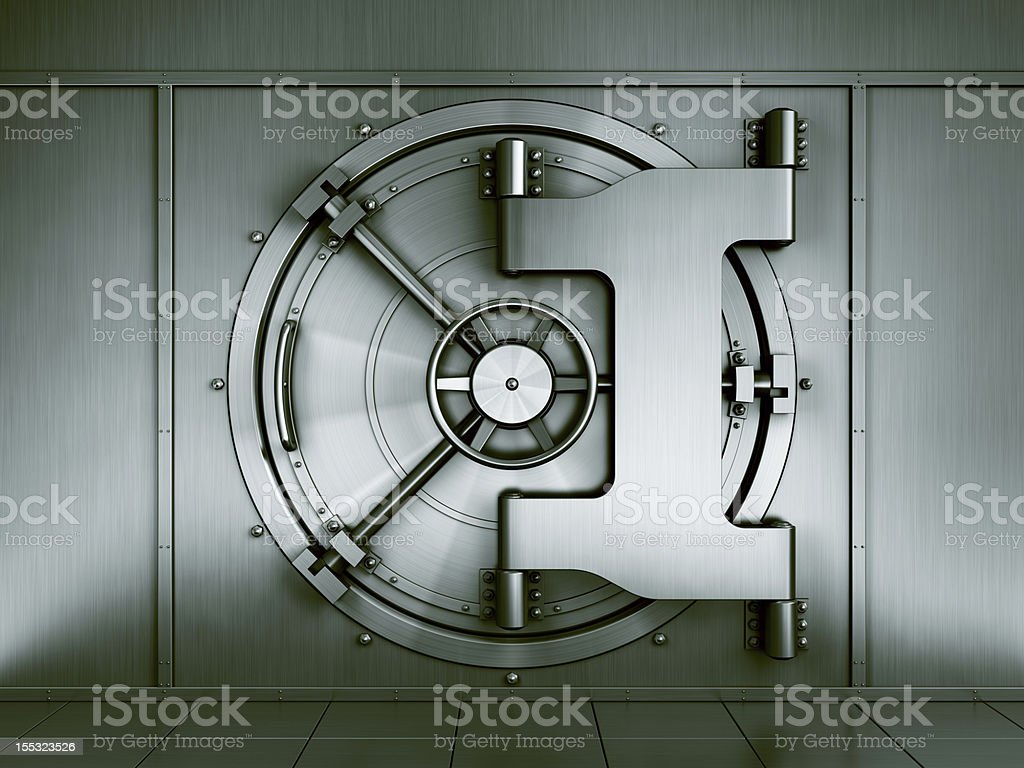 Detail Picture Of A Bank Vault Nomer 2