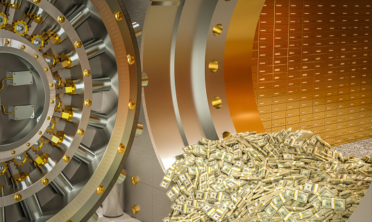 Detail Picture Of A Bank Vault Nomer 27