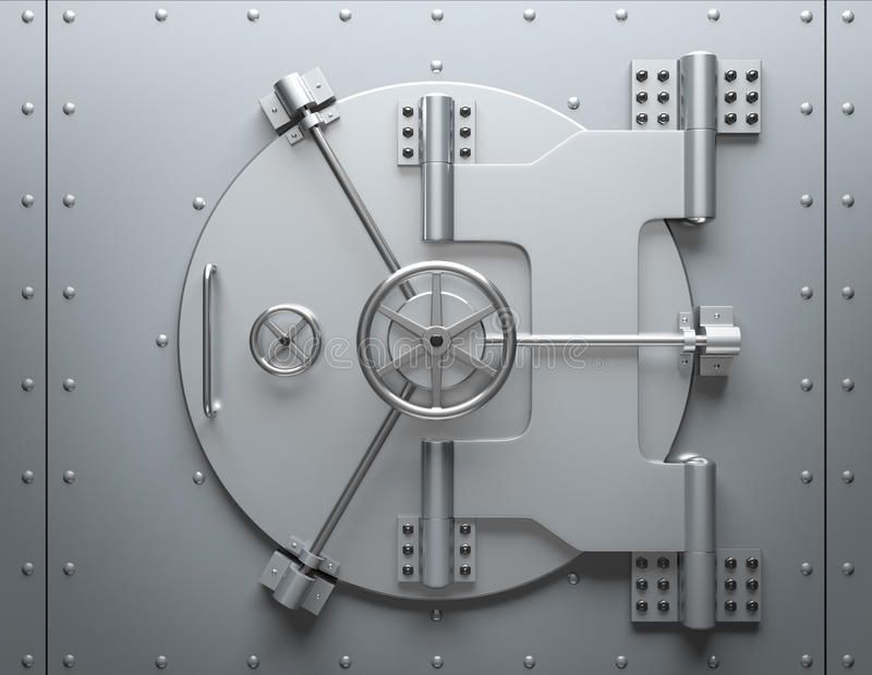 Detail Picture Of A Bank Vault Nomer 42