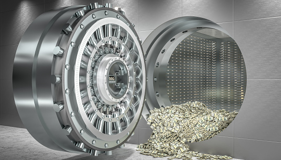 Detail Picture Of A Bank Vault Nomer 43