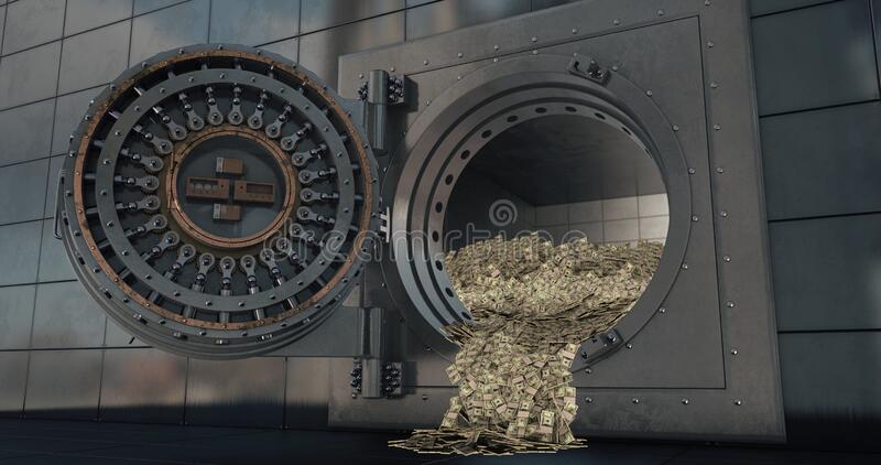 Detail Picture Of A Bank Vault Nomer 9