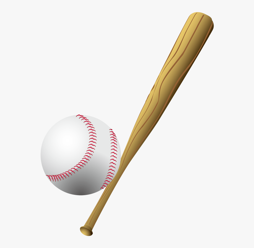 Detail Picture Of A Baseball Bat And Ball Nomer 17