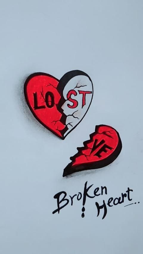 Detail Picture Of A Broken Heart Nomer 25