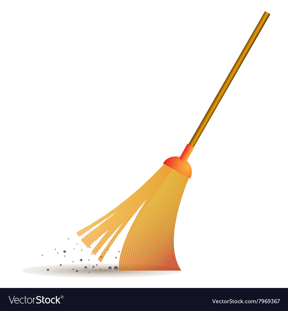 Detail Picture Of A Broom Sweeping Nomer 20