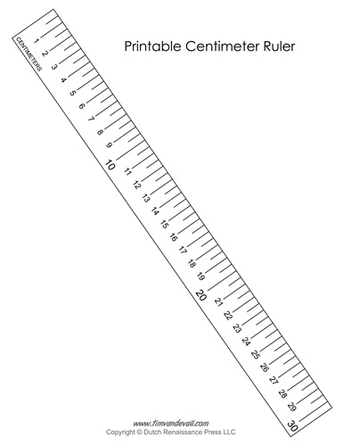 Detail Picture Of A Centimeter Ruler Nomer 37