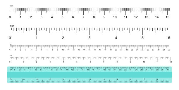 Detail Picture Of A Centimeter Ruler Nomer 47