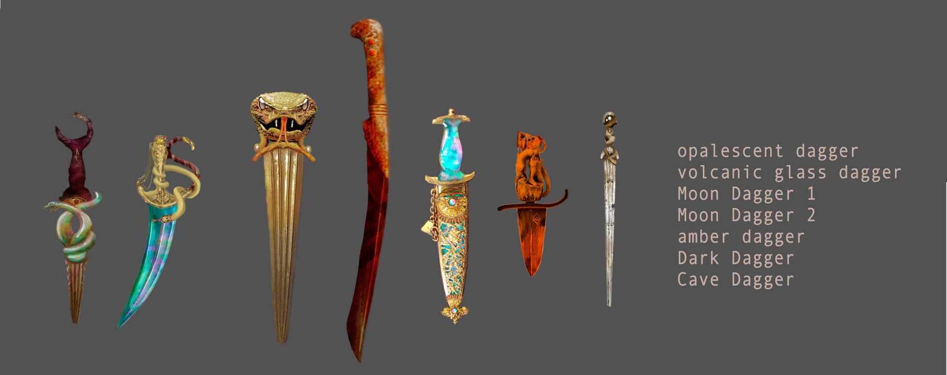 Detail Picture Of A Dagger Nomer 49