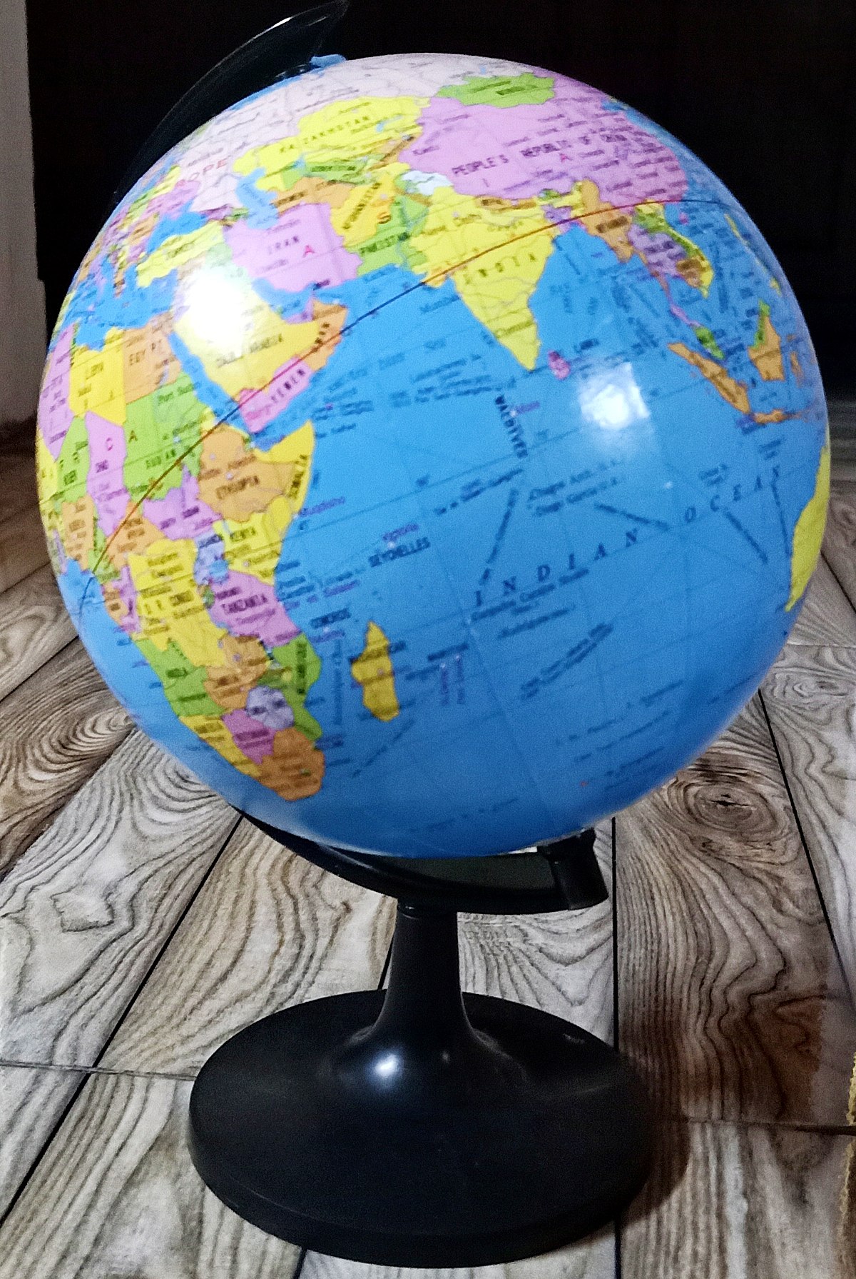 Detail Picture Of A Globe Of The Earth Nomer 3