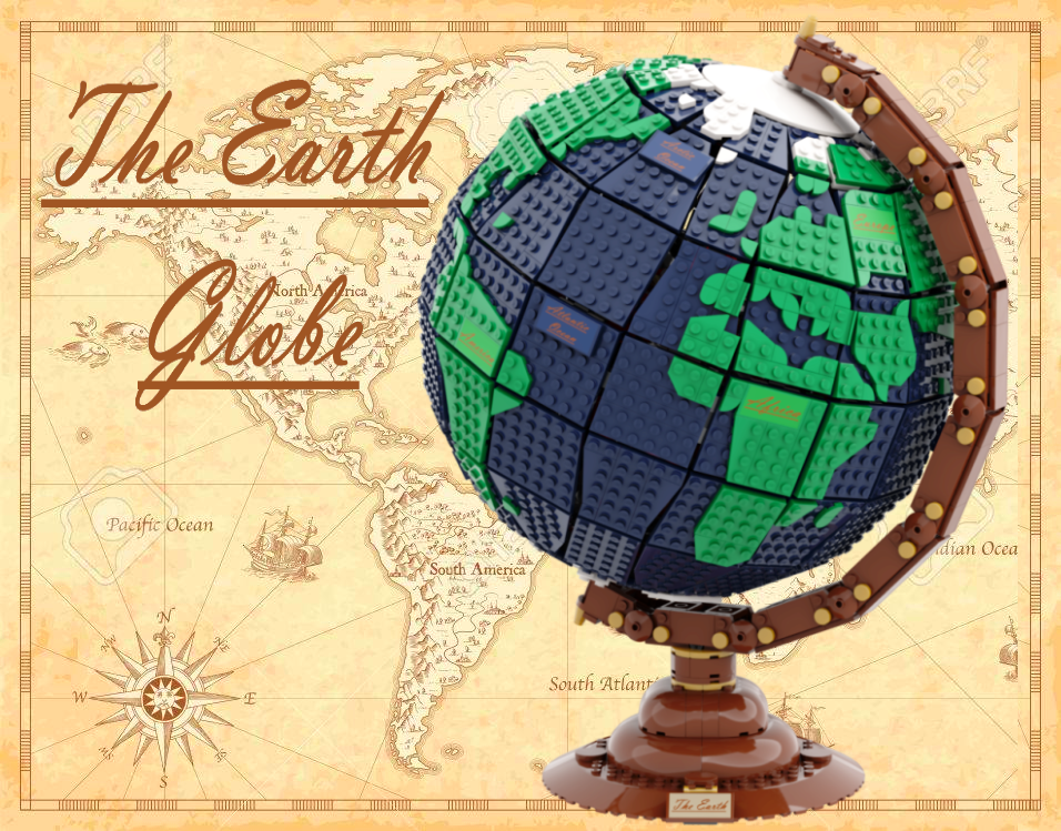 Detail Picture Of A Globe Of The Earth Nomer 42