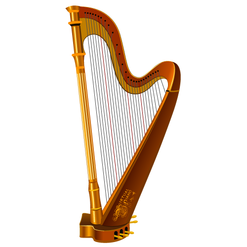 Detail Picture Of A Harp Nomer 3