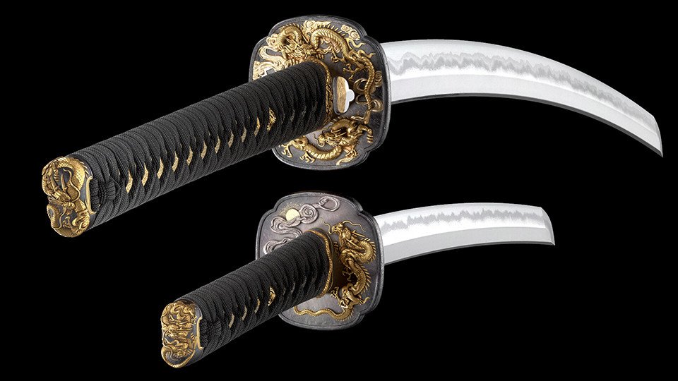 Detail Picture Of A Katana Sword Nomer 33