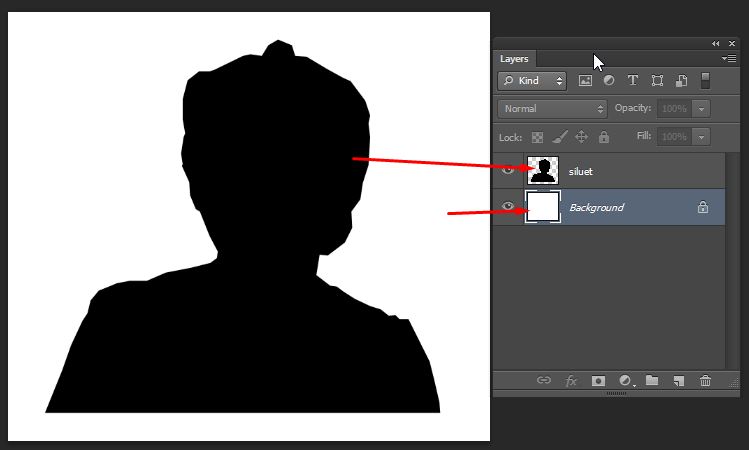 Detail Membuat Siluet Dengan Photoshop Nomer 38