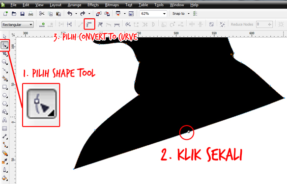 Detail Membuat Siluet Di Corel Nomer 37