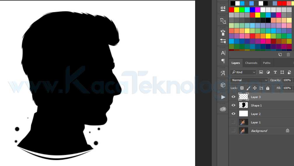 Detail Membuat Siluet Di Corel Nomer 49