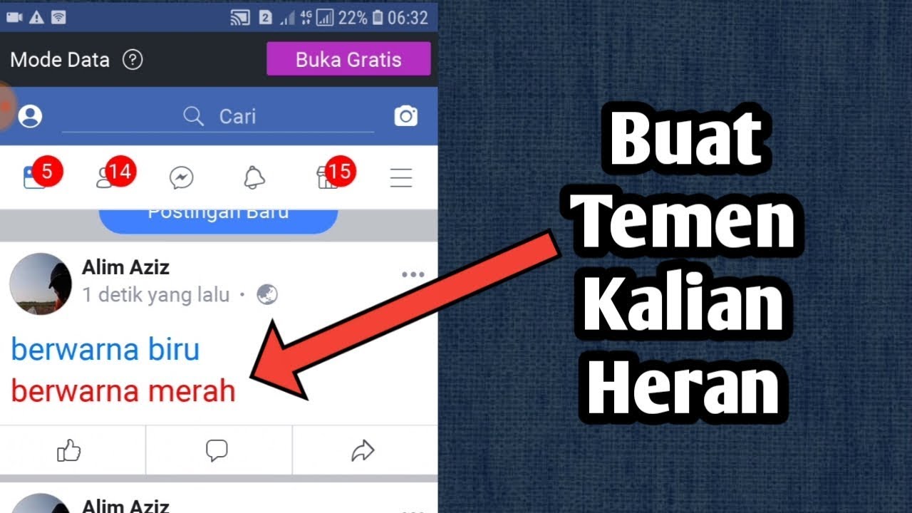 Detail Membuat Status Fb Berwarna Nomer 3