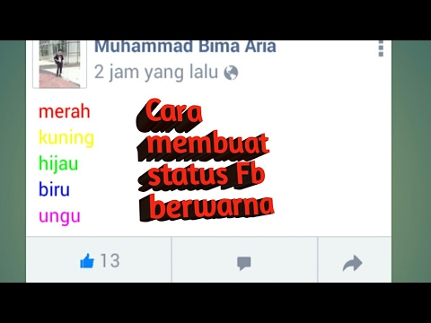 Detail Membuat Status Fb Berwarna Nomer 33