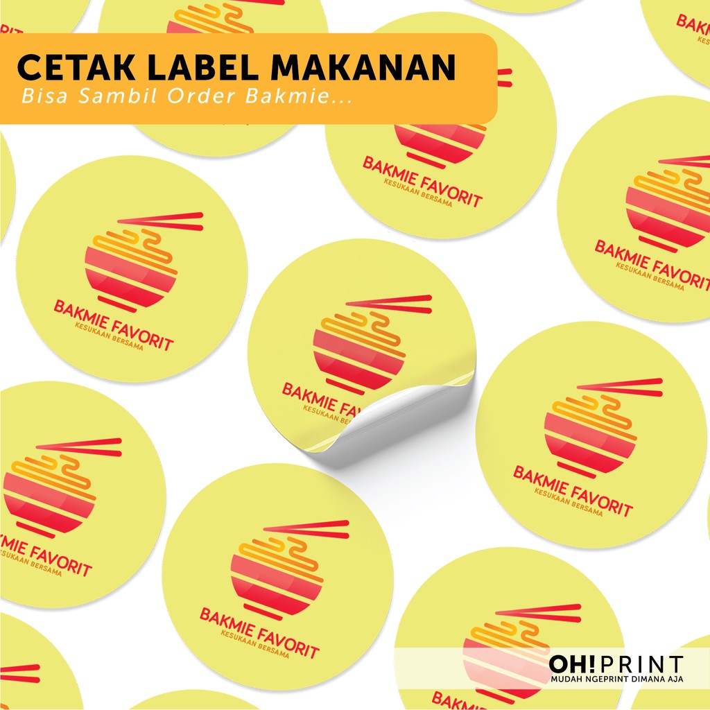 Detail Membuat Stiker Label Makanan Nomer 45