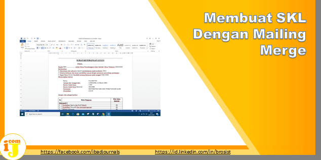 Detail Membuat Surat Dengan Mail Merge Nomer 44