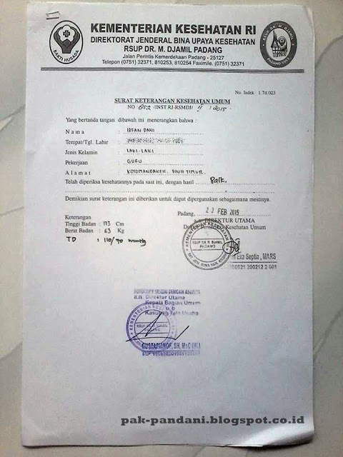 Detail Membuat Surat Kesehatan Nomer 25