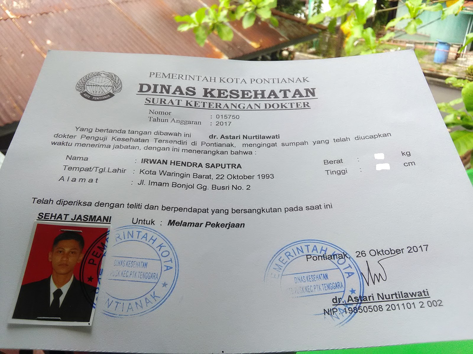 Detail Membuat Surat Kesehatan Nomer 31