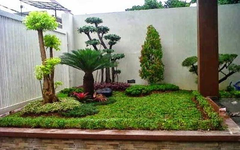 Detail Membuat Taman Depan Rumah Sederhana Nomer 11