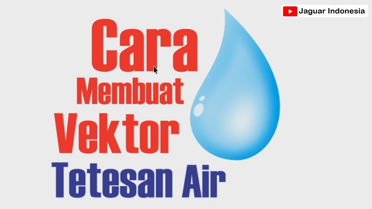 Detail Membuat Tetesan Air Dengan Coreldraw Nomer 12