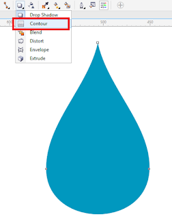 Detail Membuat Tetesan Air Dengan Coreldraw Nomer 3