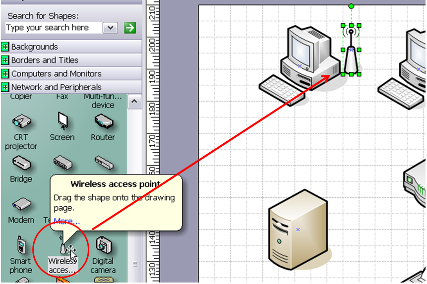 Detail Membuat Topologi Jaringan Dengan Visio Nomer 5