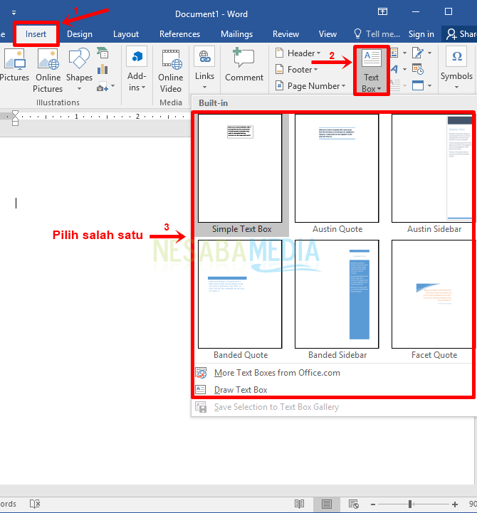 Detail Membuat Tulisan Di Samping Gambar Word Nomer 9