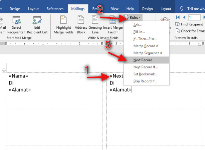 Detail Membuat Undangan Di Word Nomer 48