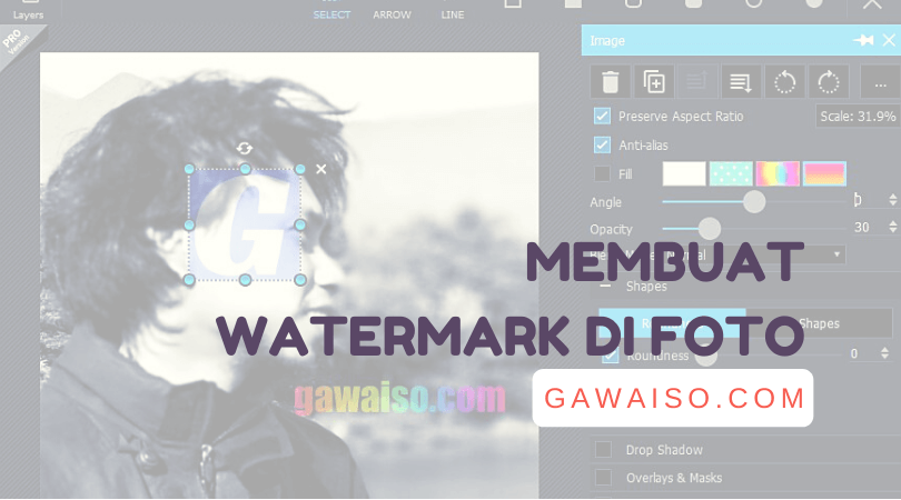 Detail Membuat Watermark Di Foto Nomer 7