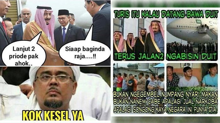 Detail Meme Ahok Raja Salman Nomer 5