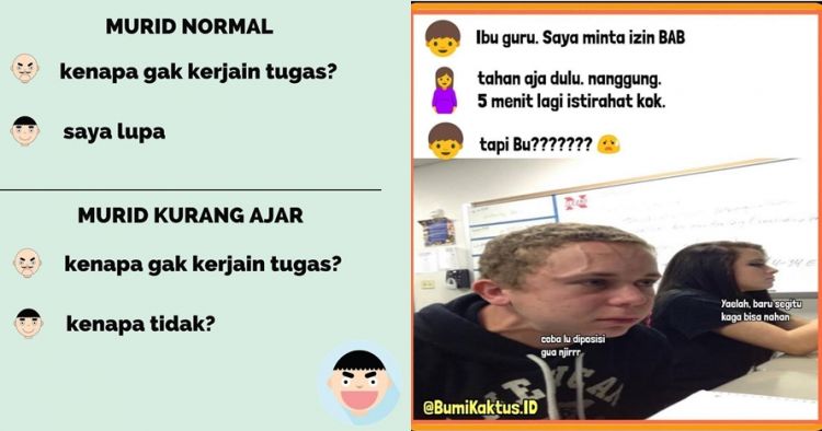 Detail Meme Anak Sekolah Lucu Nomer 29