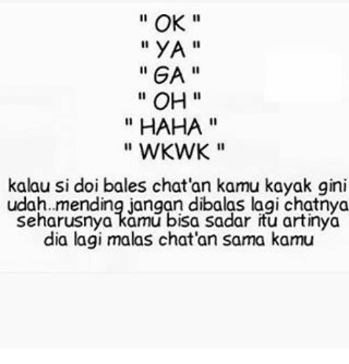 Detail Meme Bales Chat Singkat Nomer 12