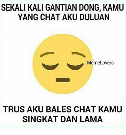 Detail Meme Bales Chat Singkat Nomer 13