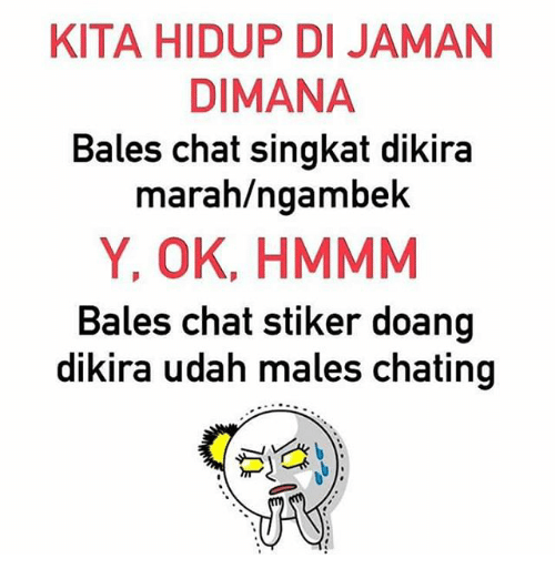 Detail Meme Bales Chat Singkat Nomer 18