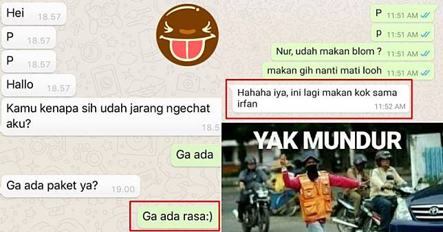 Detail Meme Bales Chat Singkat Nomer 45