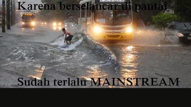Meme Banjir Jakarta - KibrisPDR